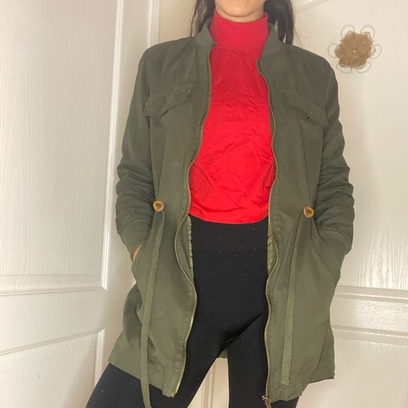 Olive jacket - Picture 2 of 3